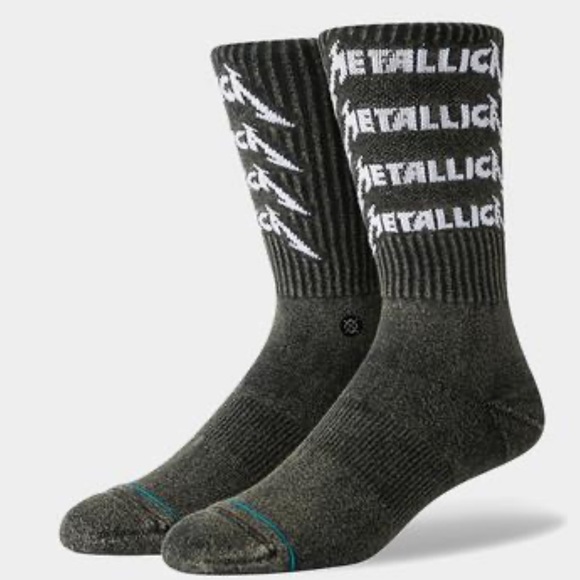 Stance Other - Stance Metallica Stack Crew Height Sock Stance Other - Stance Metallica Stack Crew Height Sock